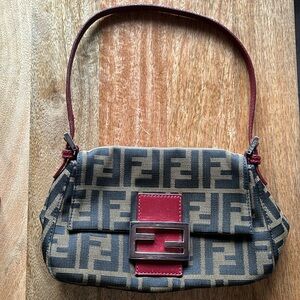 100% authentic Fendi bag Zucca print vintage from the 90’s.